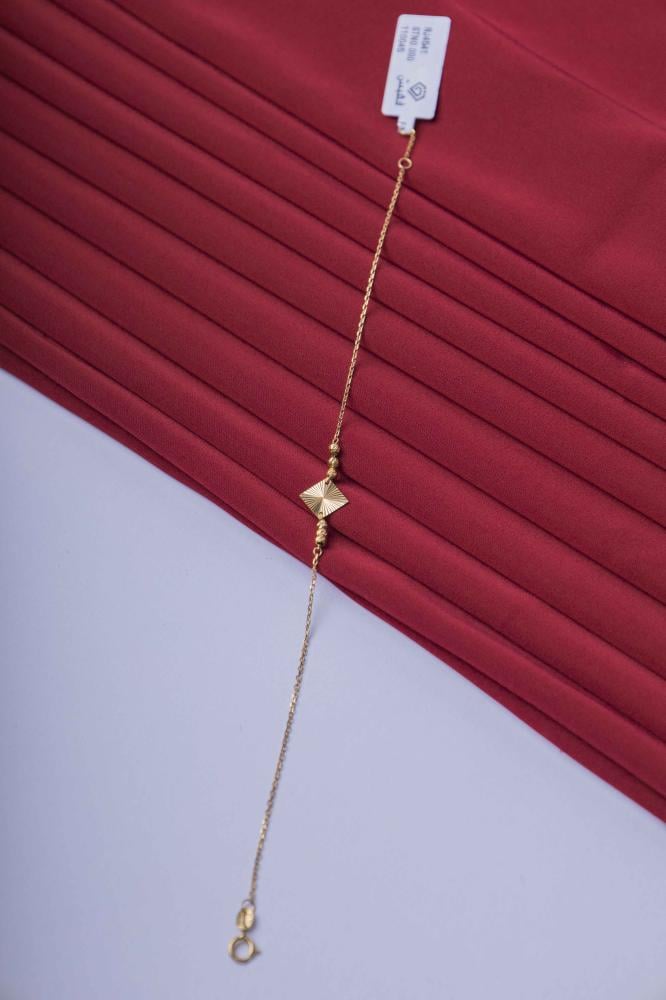 A delicate falling bracelet, 18-karat gold, weight 1.21 grams