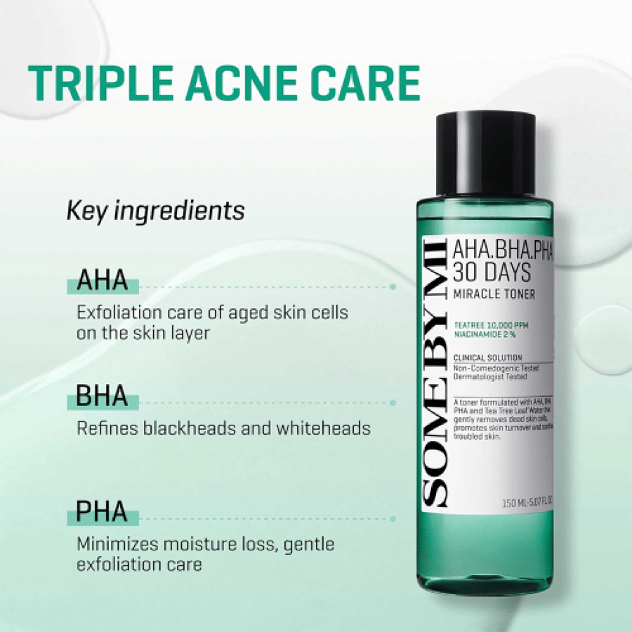 Some By Mi AHA. BHA. PHA 30 Days Miracle Toner - 150ml