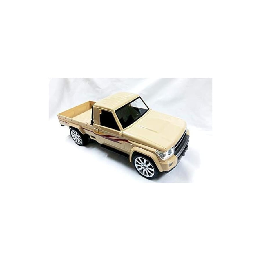 Mini Pickup Toy Car with Pull Back Action and Front Door Opening Durable Realistic Open Truck Design Vehicle Toy (Color May Vary)