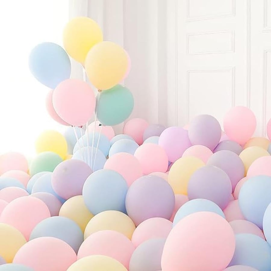 Multicolored Party Balloons Assorted High Quality Latex Biodegradable Ballons for Parties Events or Decorations