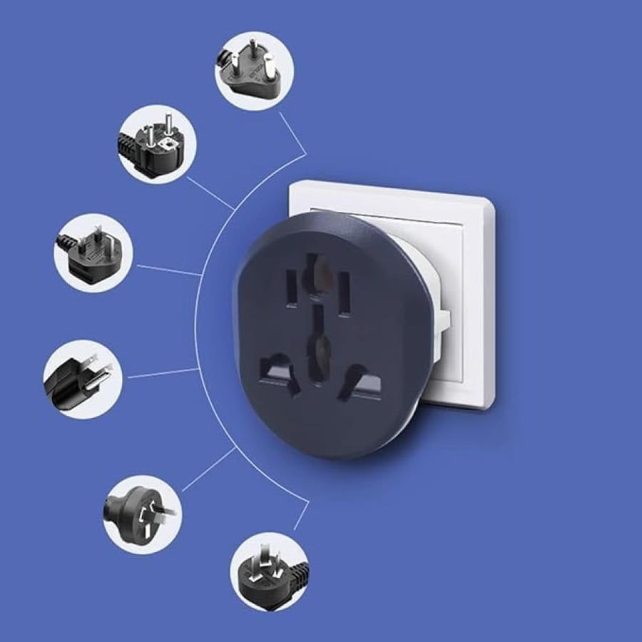 Power Plug Adapter Universal Travel Power Converter International Travel 20/40A 250V