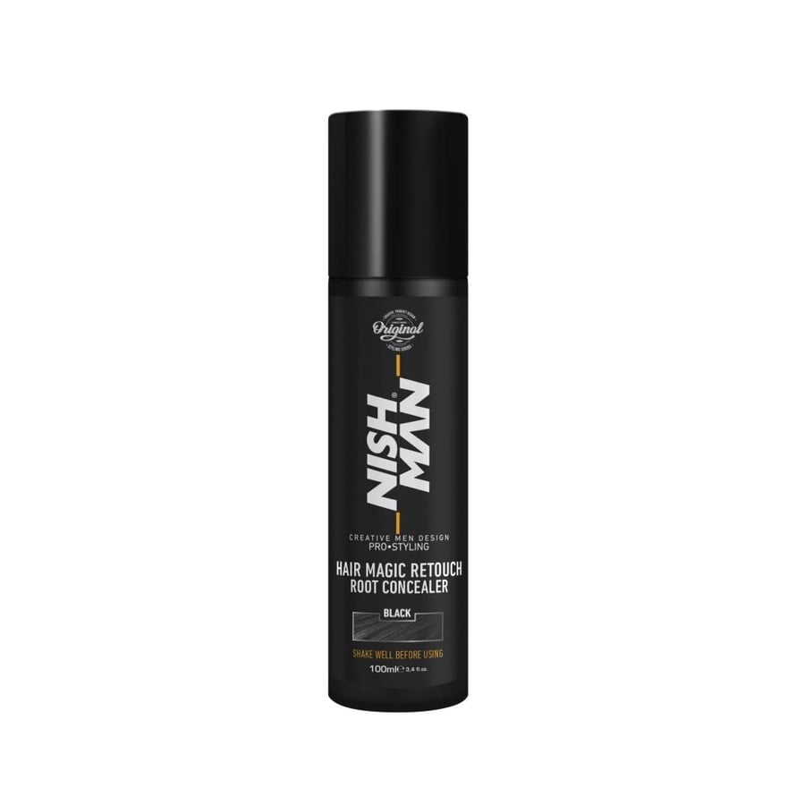 NISHMAN HAIR MAGIC RETOUCH ROOT CONCEALER - BLACK