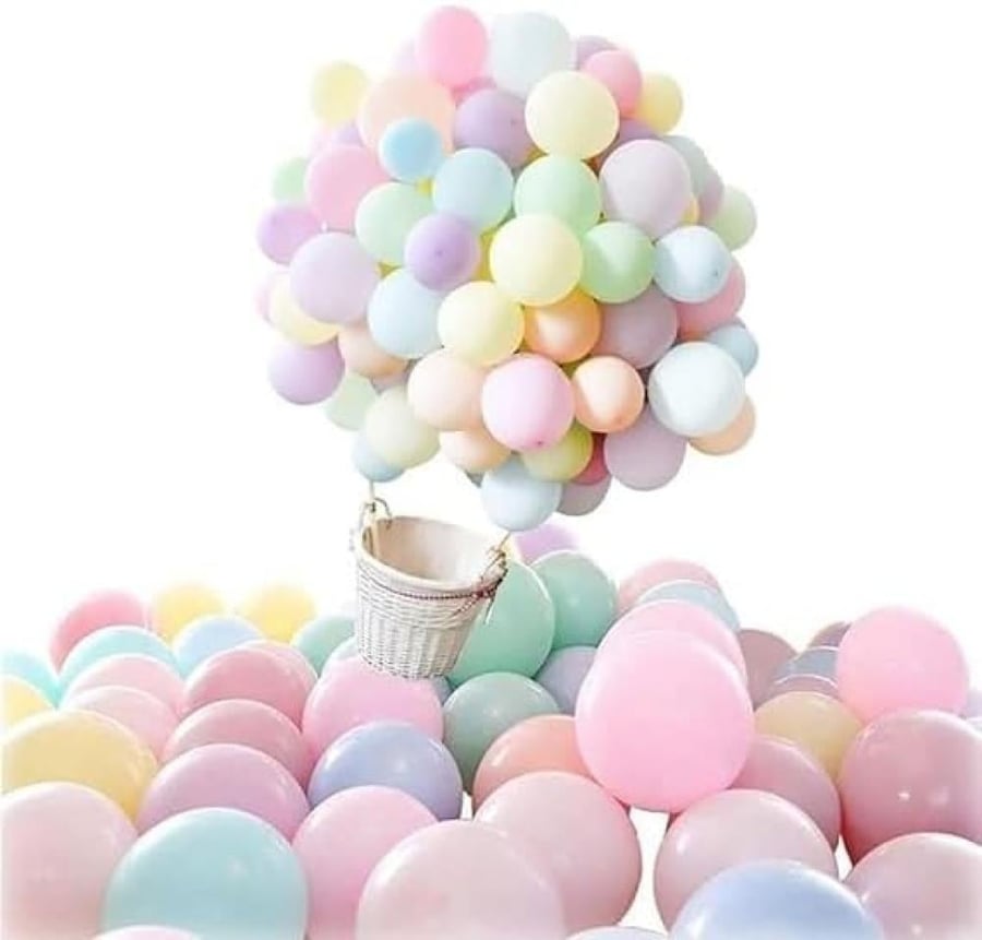 Multicolored Party Balloons Assorted High Quality Latex Biodegradable Ballons for Parties Events or Decorations
