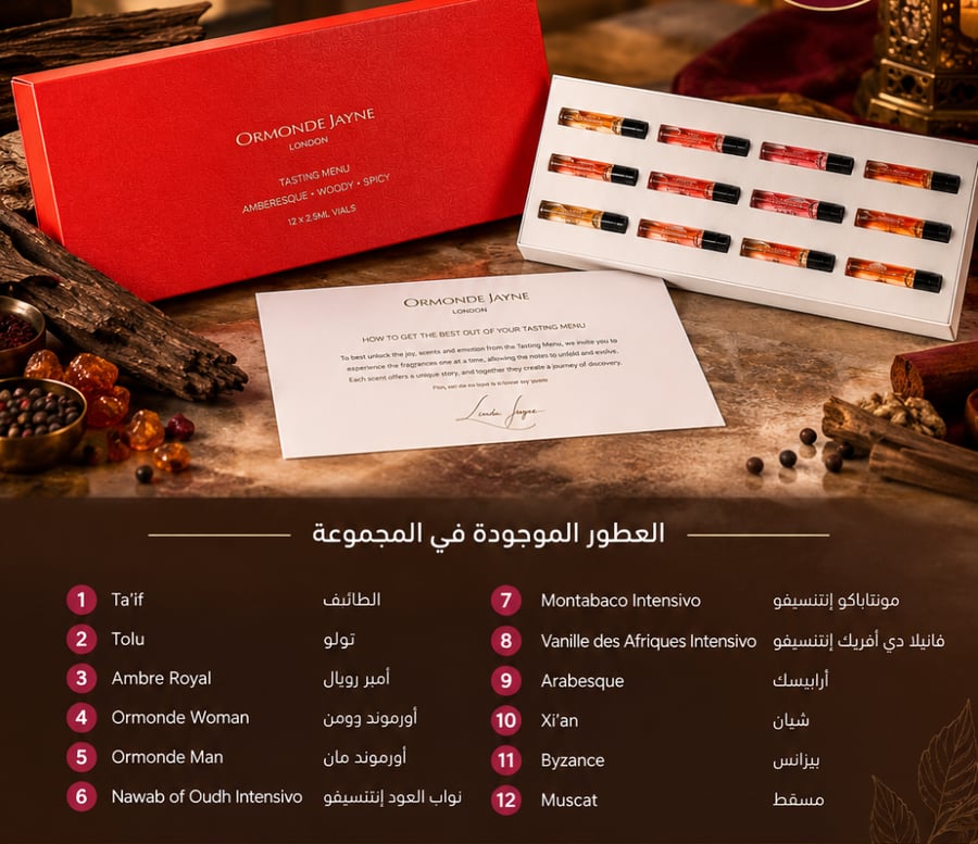 ارموند جين تيستينغ مينيو أمبيريسك وودي سبايسي – 12 × 2.5 مل