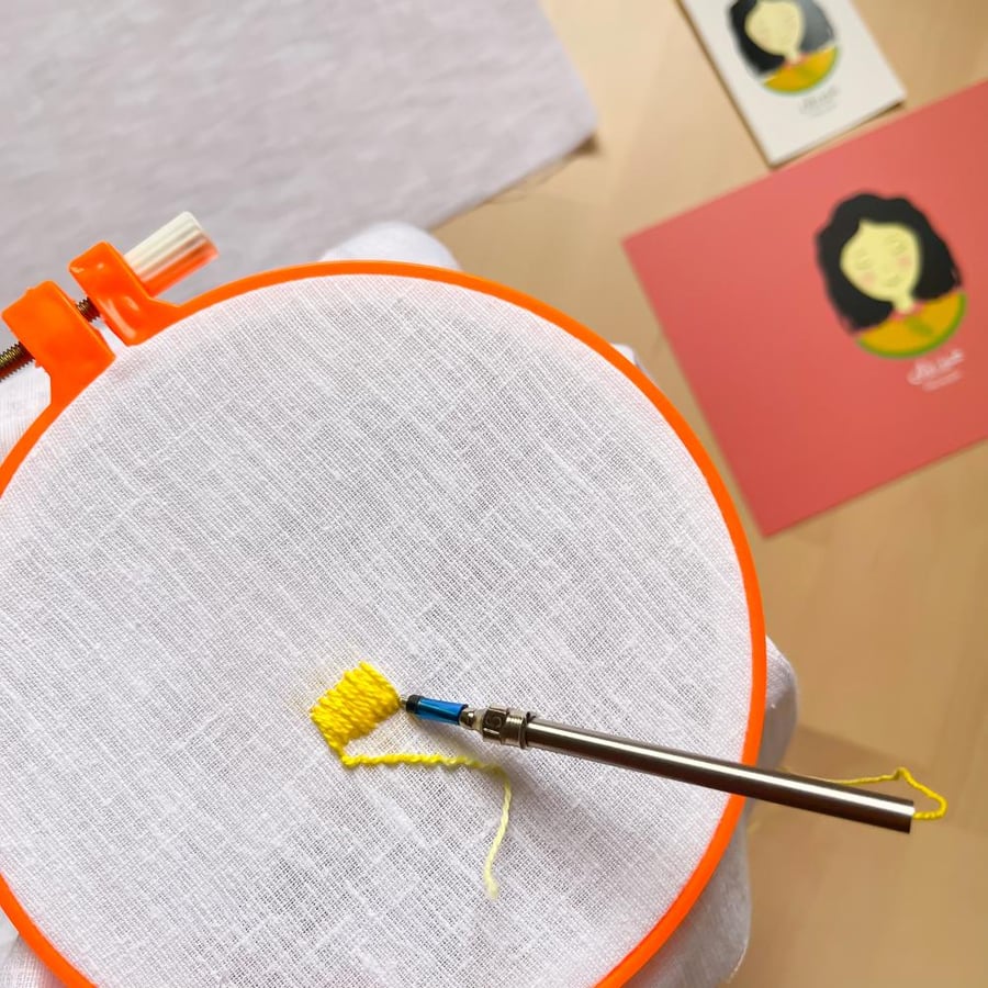 Light linen fabric