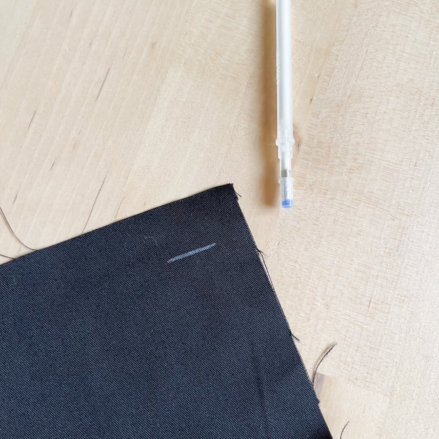 Removable pen by heat