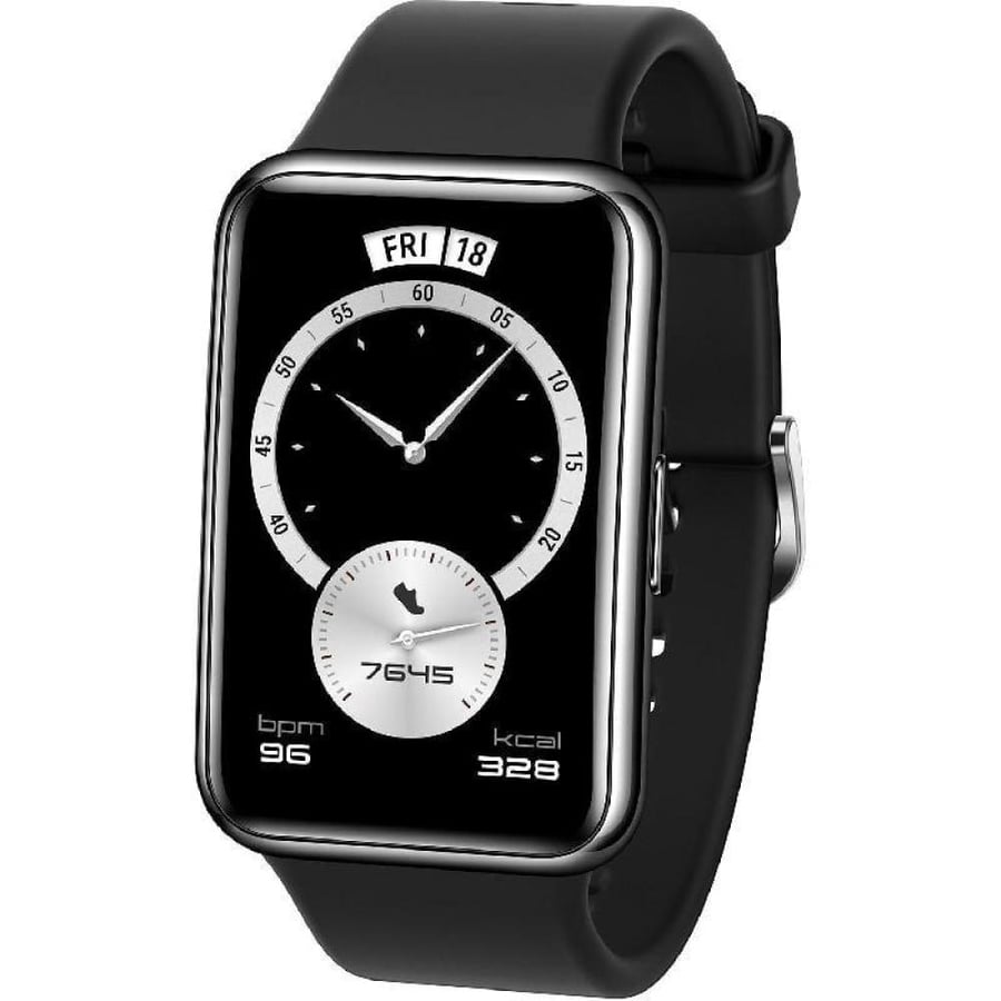 ساعة ذكية HUAWEI WATCH FIT Elegant - أسود - مستعمل