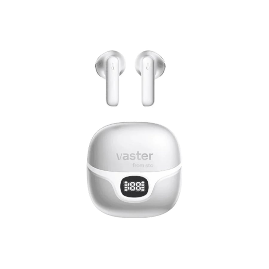 سماعة Vaster TWS Earphones - أبيض