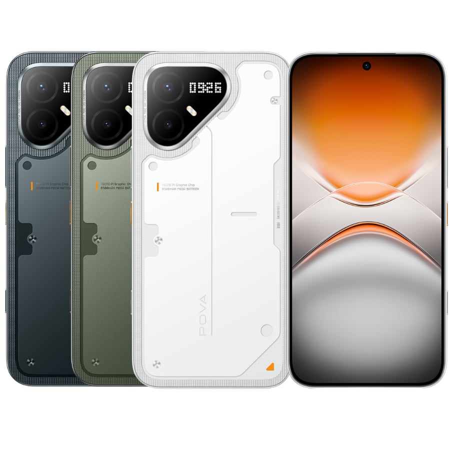 جوال تكنو Tecno Pova 8 Pro 5G 256GB | 8 RAM - متوفر بخيارات متعددة