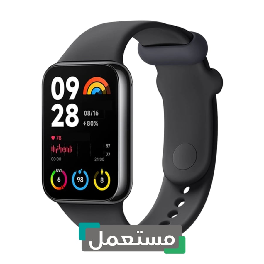 ساعة شاومي سمارت باند 8 برو - أسود - مستعمل
