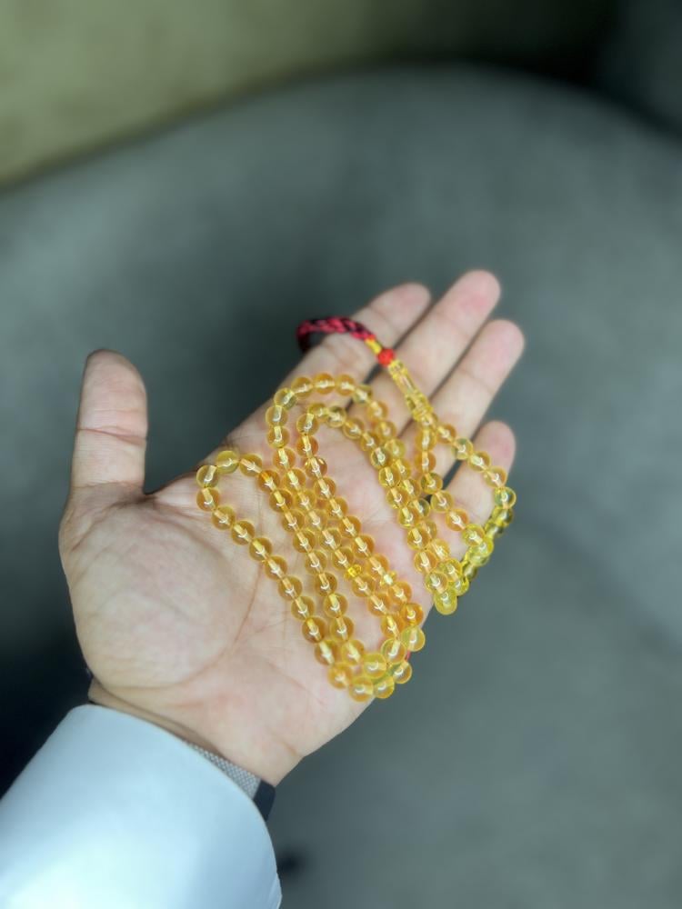 مسباح كهرمان حر شفاف