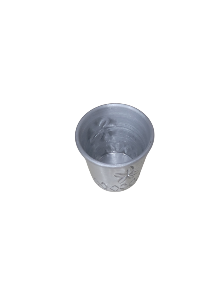 A measuring cup engraved Aden