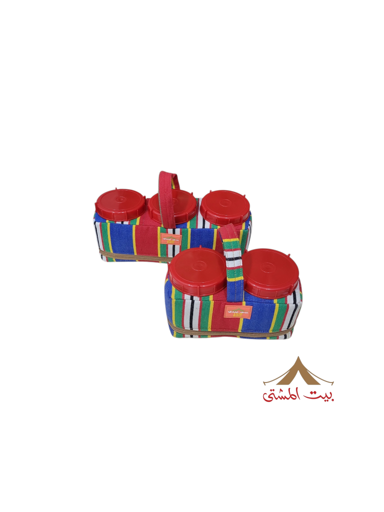 علب 1.5 لتر قماش ملون