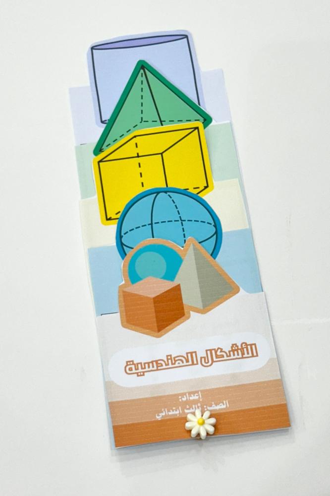 Brochure of geometric shapes - third grade elementary mathematics