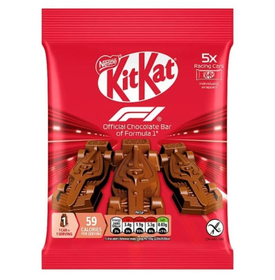 شوكولاتة كيت كات فورمولا 1 - 55g (صنع المملكه المتحده )