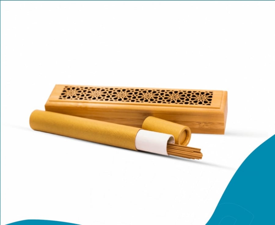 مبخرة عود خشبية - متجر العجيب والغريب