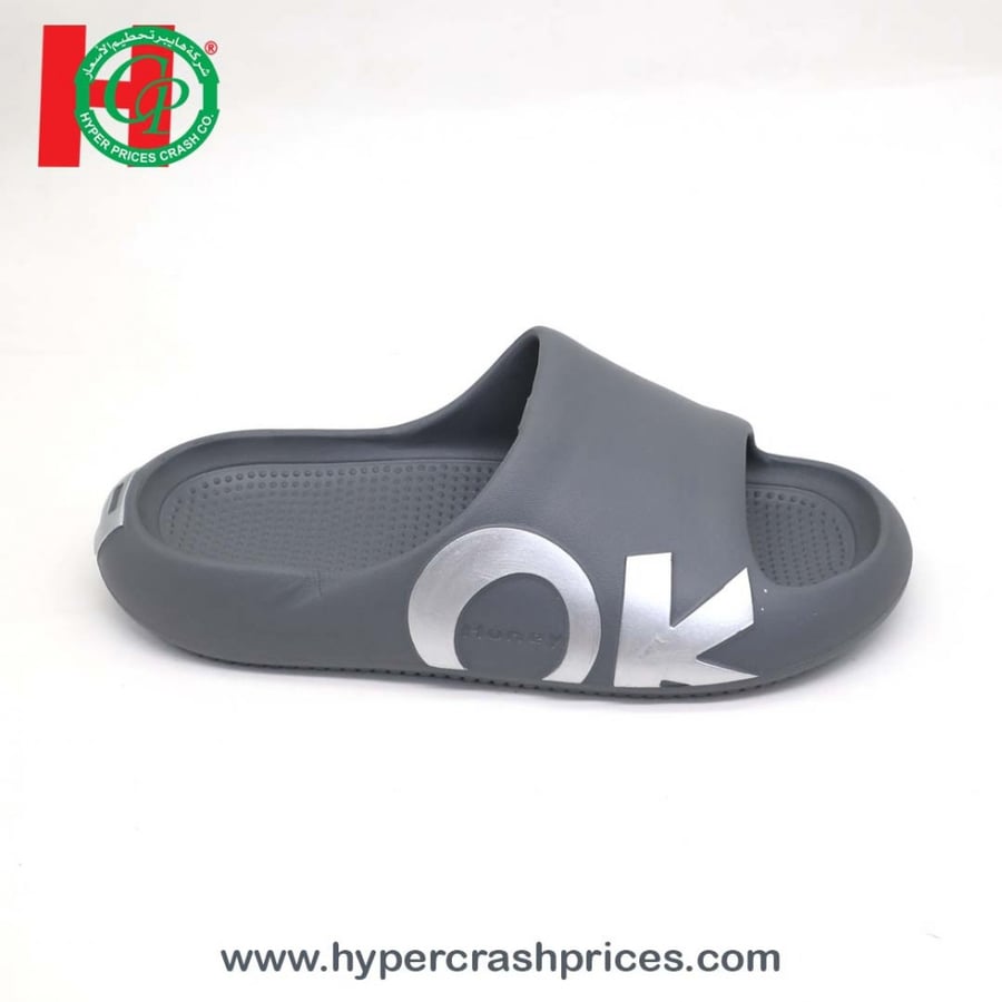 شبشب رجالي بكتابة OK للبحر والاستحمام