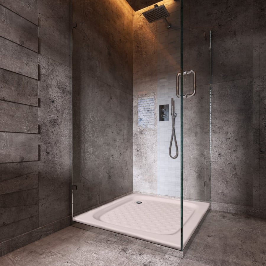شاور 70X70 مربع بيج