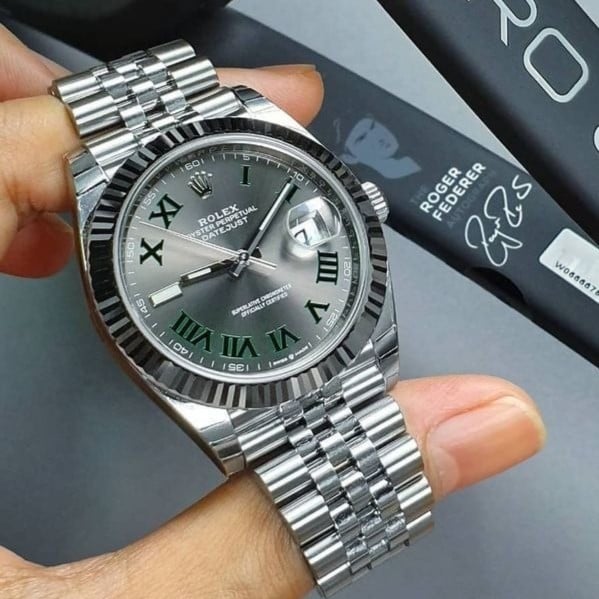 ماستر كوالتي ديت جست  ويمبلدون روماني 41mm