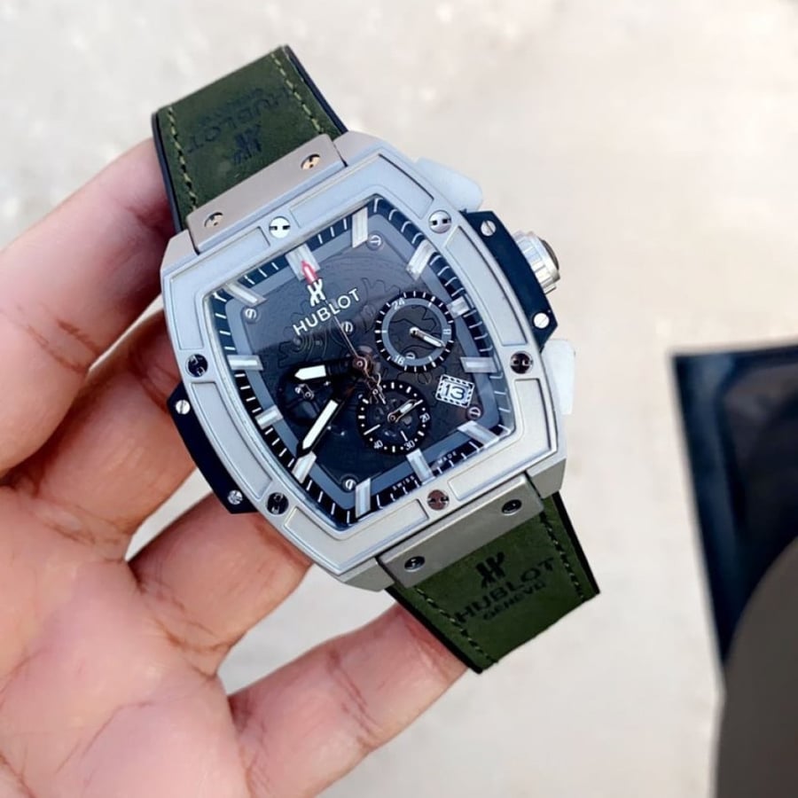 هوبلت اللون الاخضر hublot
