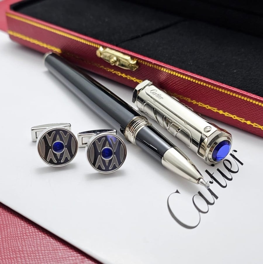 قلم كارتير وكبك / cartier 10