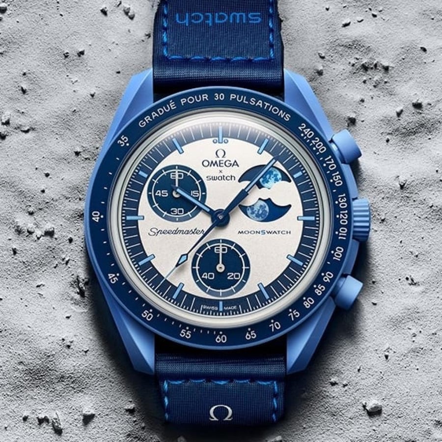 Moon swatch omega