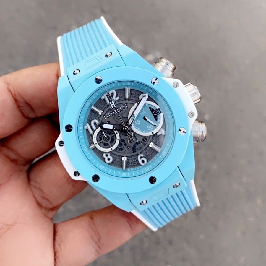 ساعة هوبلت BIG BANG SKY BLUE