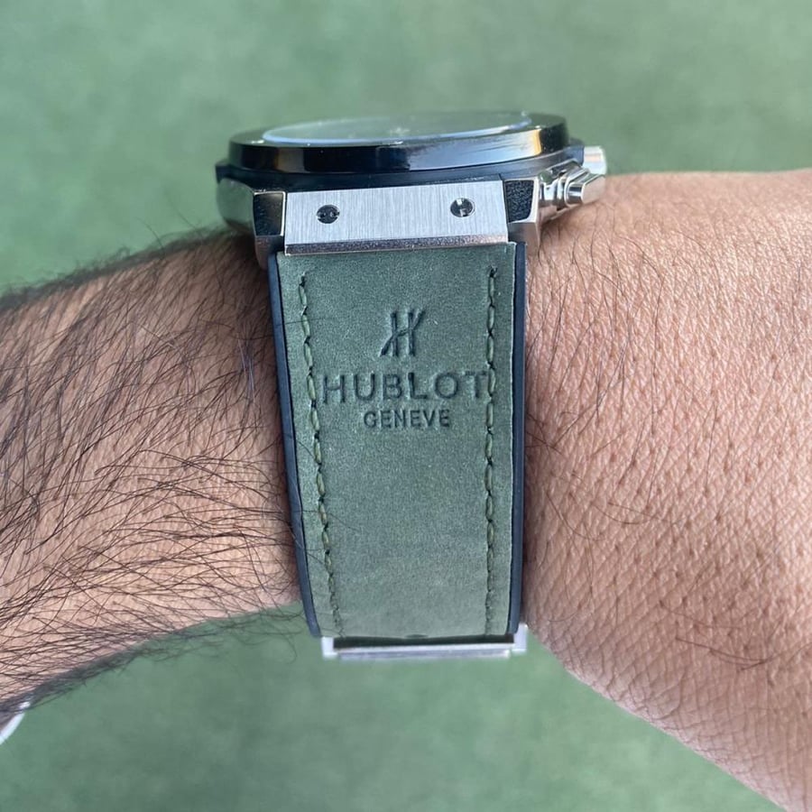ساعة هوبلو Hublot classic green