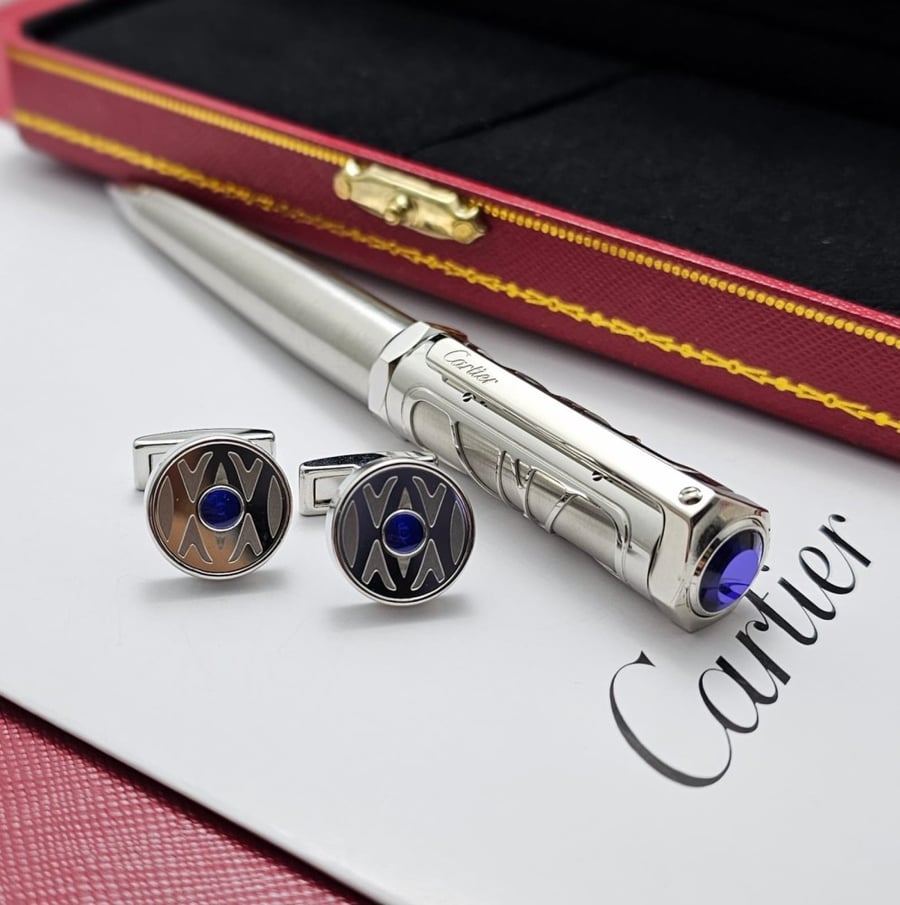 قلم كارتير وكبك / cartier 01