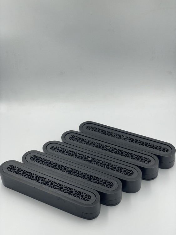 5 large-sized smart incense holders (gray - black - brown)