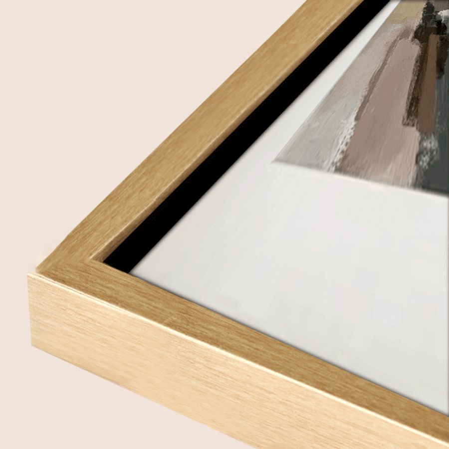 طقم لوحات جدارية سداسية كانفس – 6 قطع بتصميم فاخر مودرن