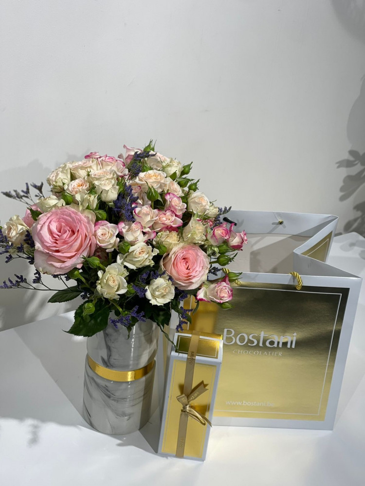 Vase with Bostani chocolate 2