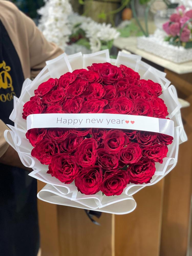 New Year's start bouquet