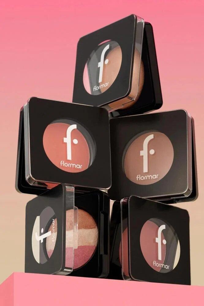 فلورمار بلاشر أحمر خدود بيكد بلش - أون 040 Shimmer Pink