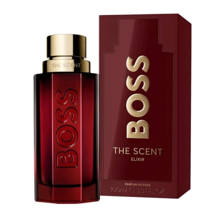 عطر هوغو بوس ذا سنت اليكسير الرجالي بارفيوم انتنس -100مل