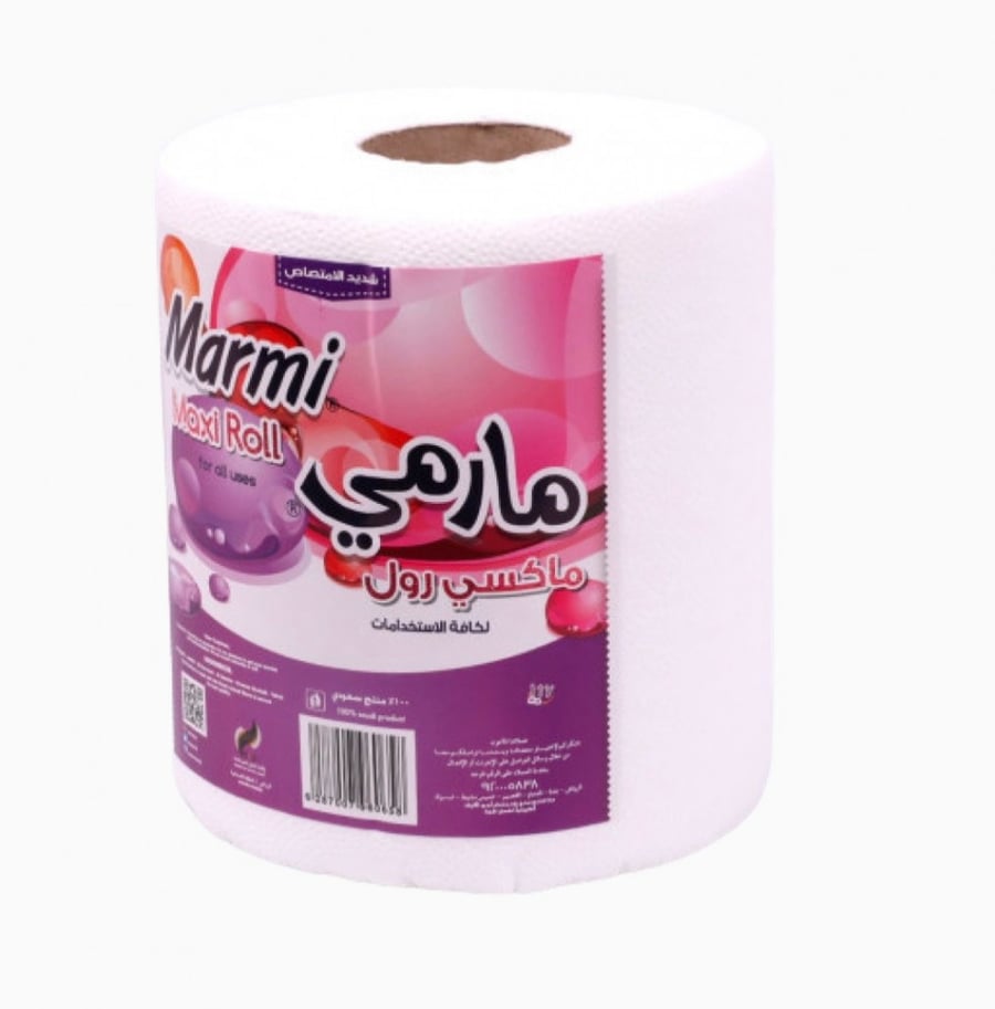 مناديل مارمي ماكسي رول 117متر شدة 6 حبات