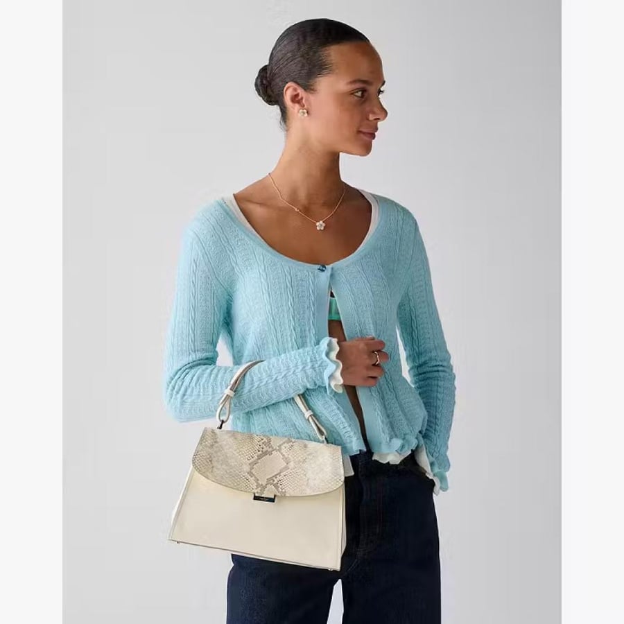 حقيبه كيت سبيد المقاس الوسط Riley Top Handle Bag