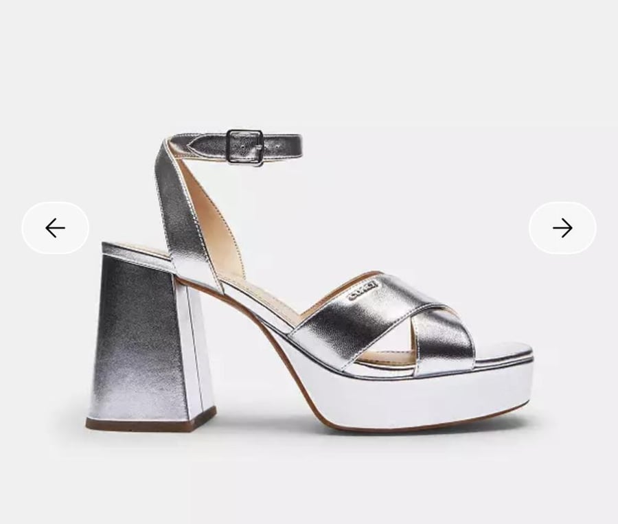 حذاء كوتش Block Heel Sandal