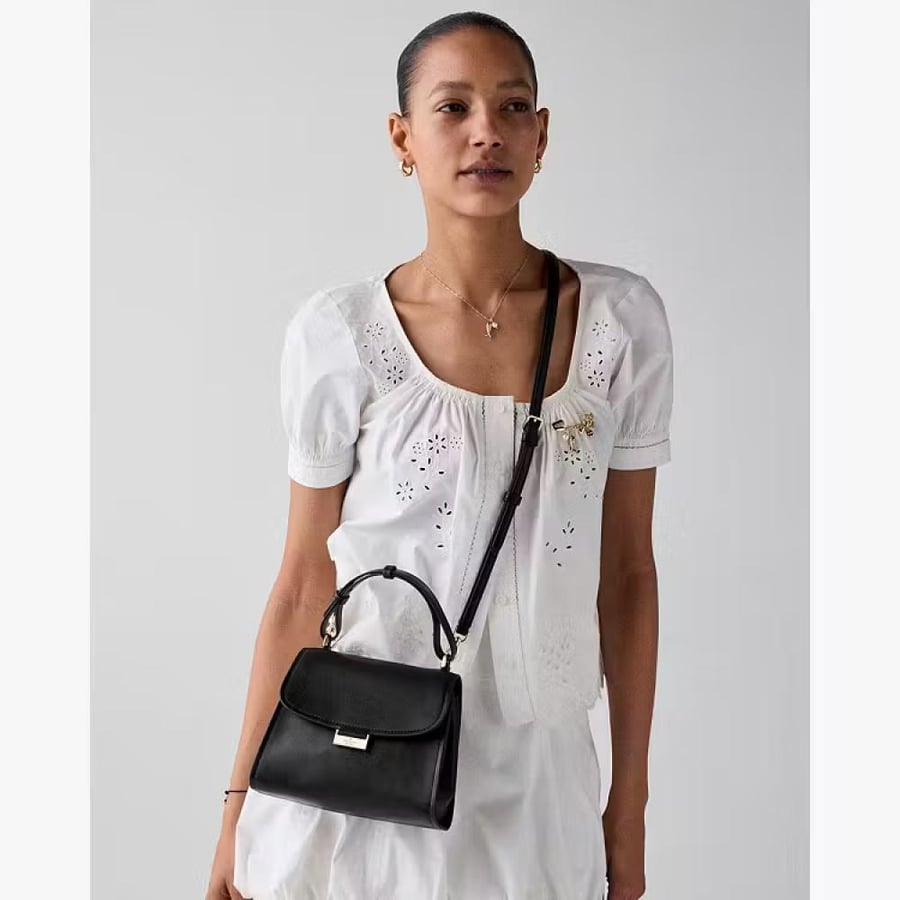 حقيبه كيت سبيد المقاس الصغير Riley Top Handle Bag
