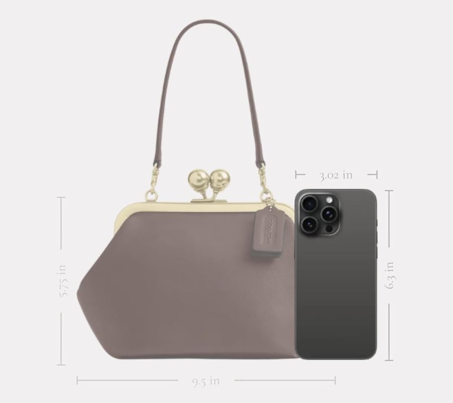 حقيبه كوتش Kisslock Frame Bag 16