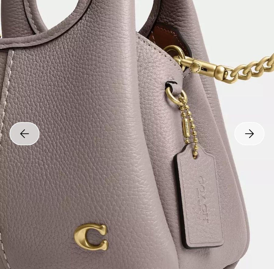 حقيبه كوتش المقاس الصغير Lana Shoulder Bag 19