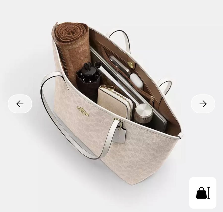 حقيبه كوتش المقاس الكبير City Tote