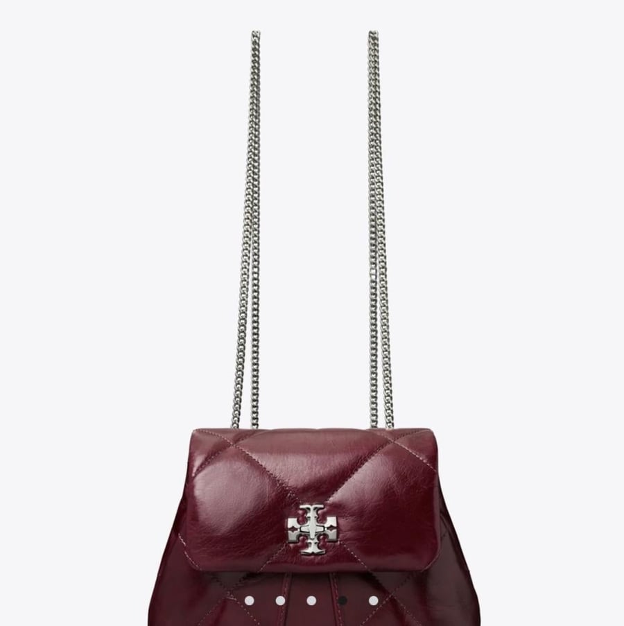 حقيبه توري بورش MINI KIRA DIAMOND QUILT BACKPACK