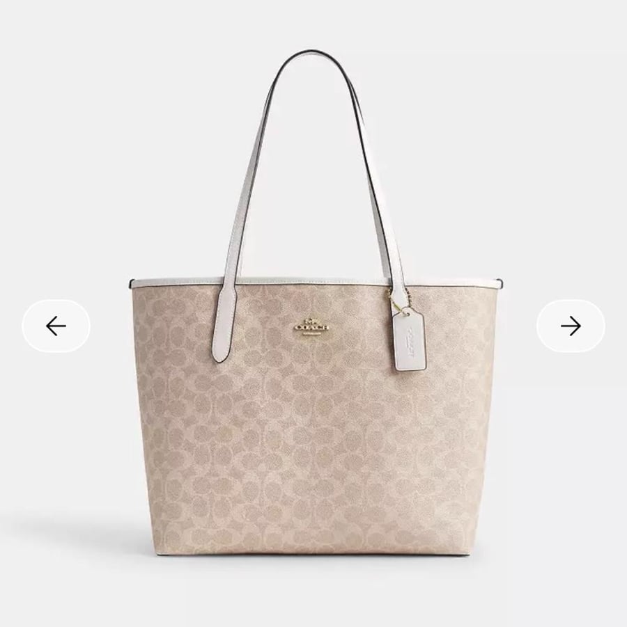 حقيبه كوتش المقاس الكبير City Tote