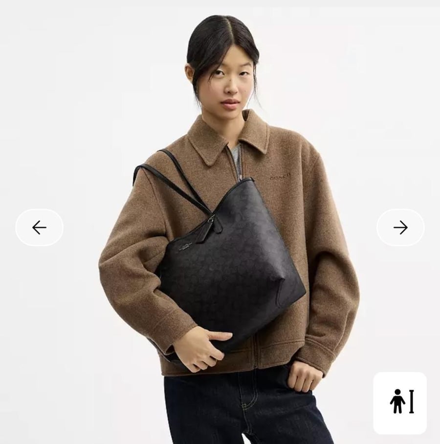 حقيبه كوتش المقاس الكبير City Tote