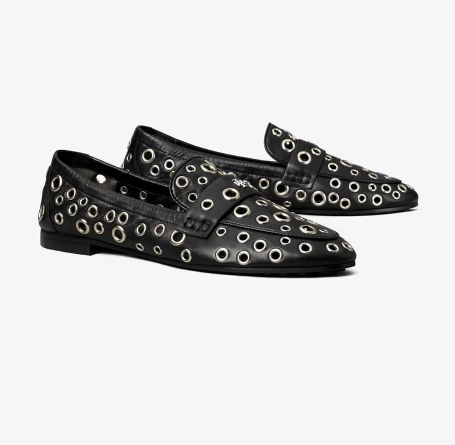 حذاء توري بورش EYELET BALLET LOAFER