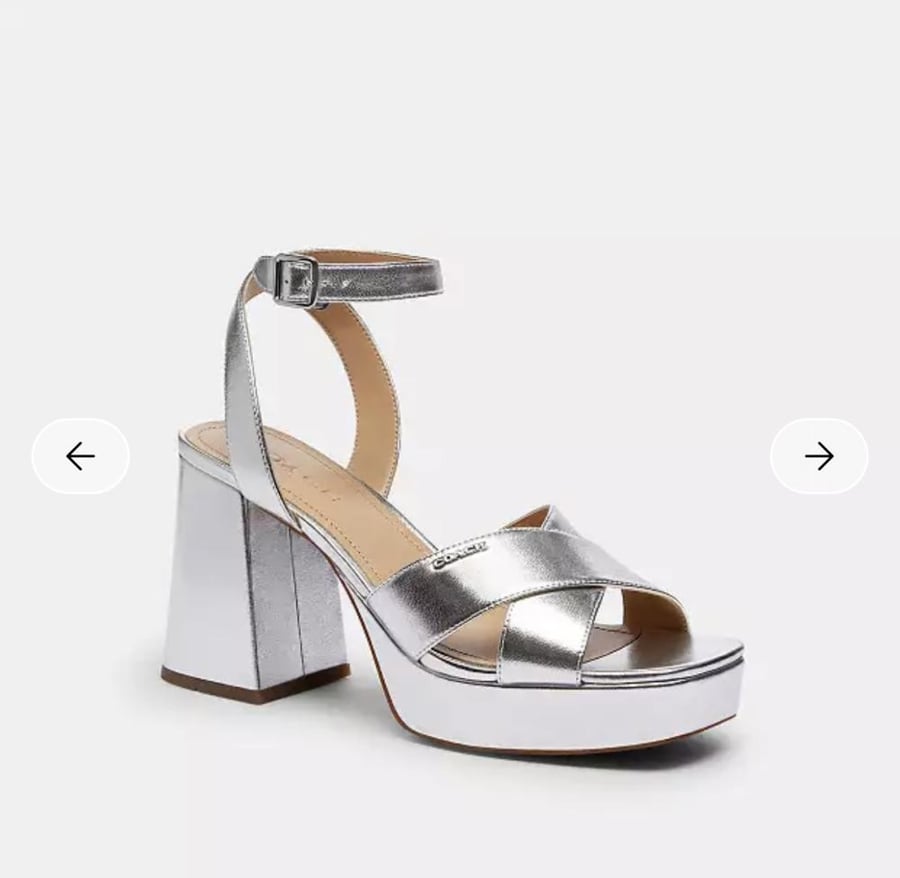 حذاء كوتش Block Heel Sandal