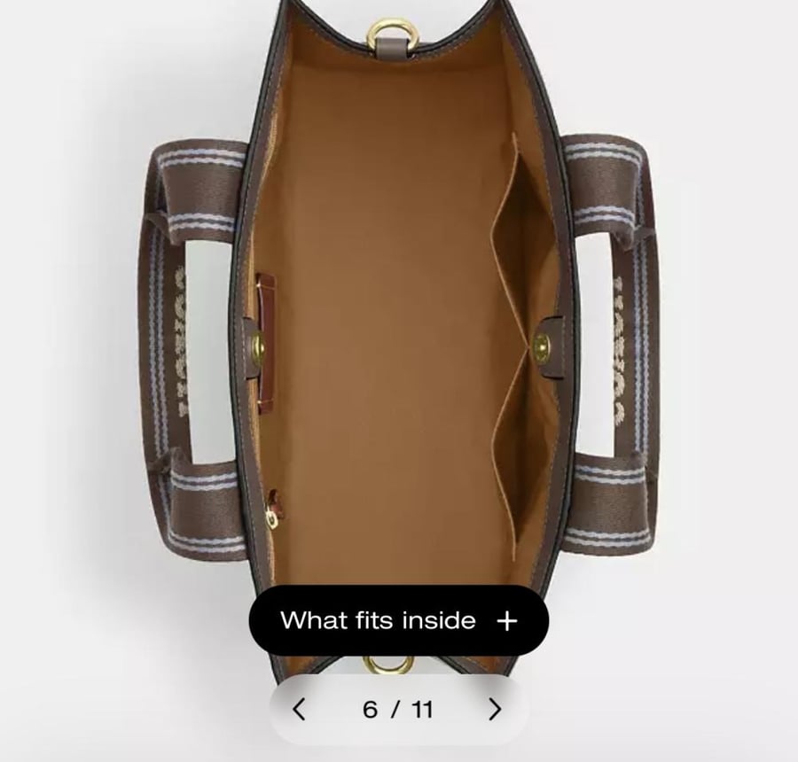 حقيبه كوتش المقاس الكبير Smith Tote Bag