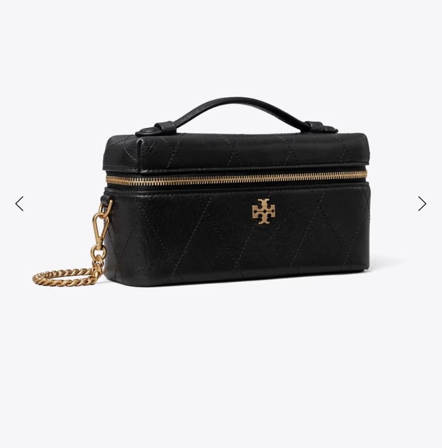 حقيبه توري بورش CHARLIE QUILTED VANITY CASE