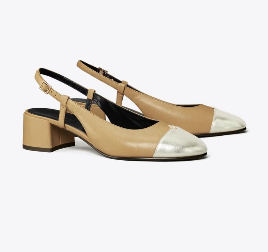 حذاء توري بورش CAP-TOE SLINGBACK